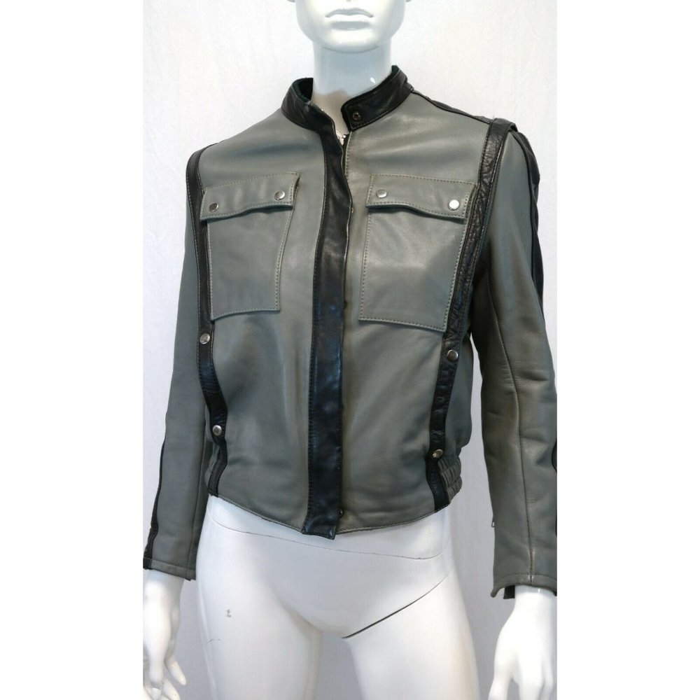EUC VTG Hein Gericke Leather Motorcycle Jacket